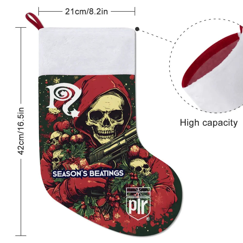 Season's Beatings - Christmas stocking Inkedjoy