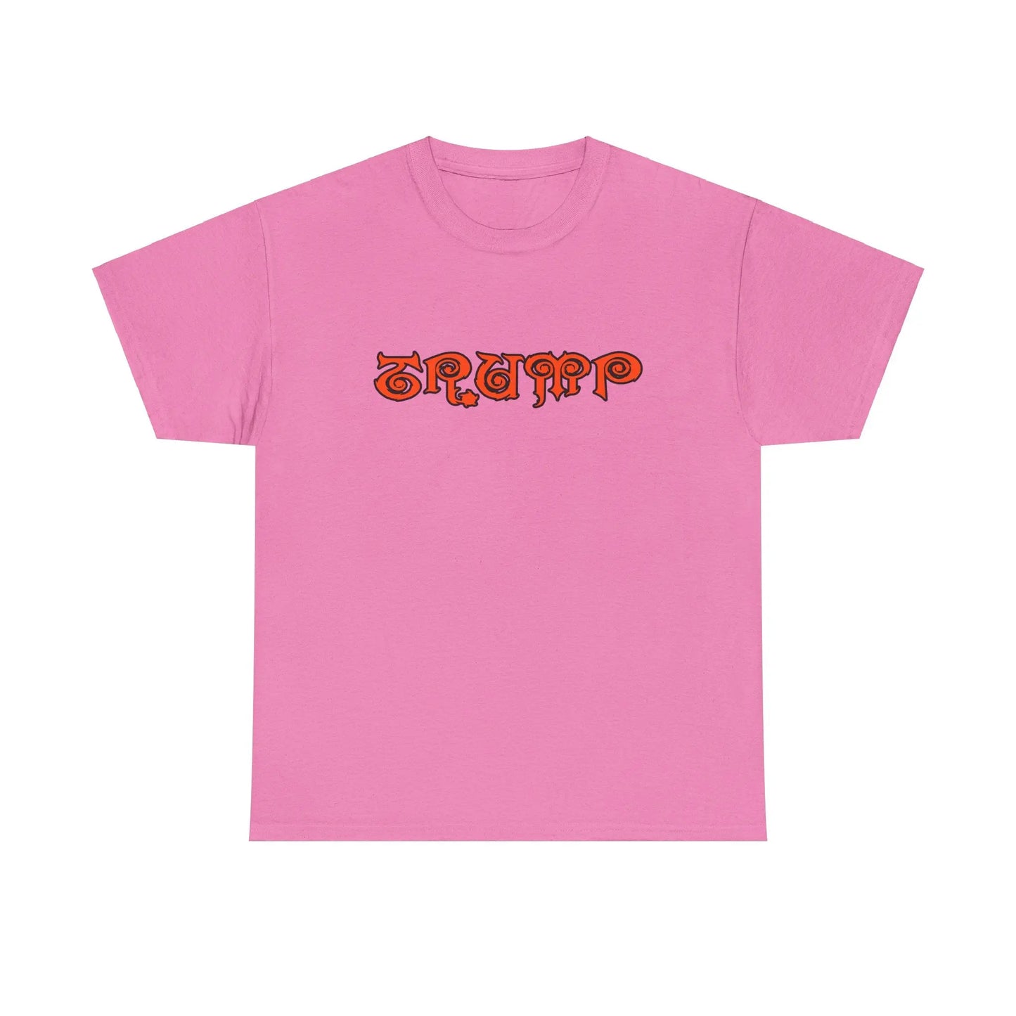 Trump - Necro Gothic Logo - Different Colors - Heavy Cotton Tee - Gilden 5000 Printify