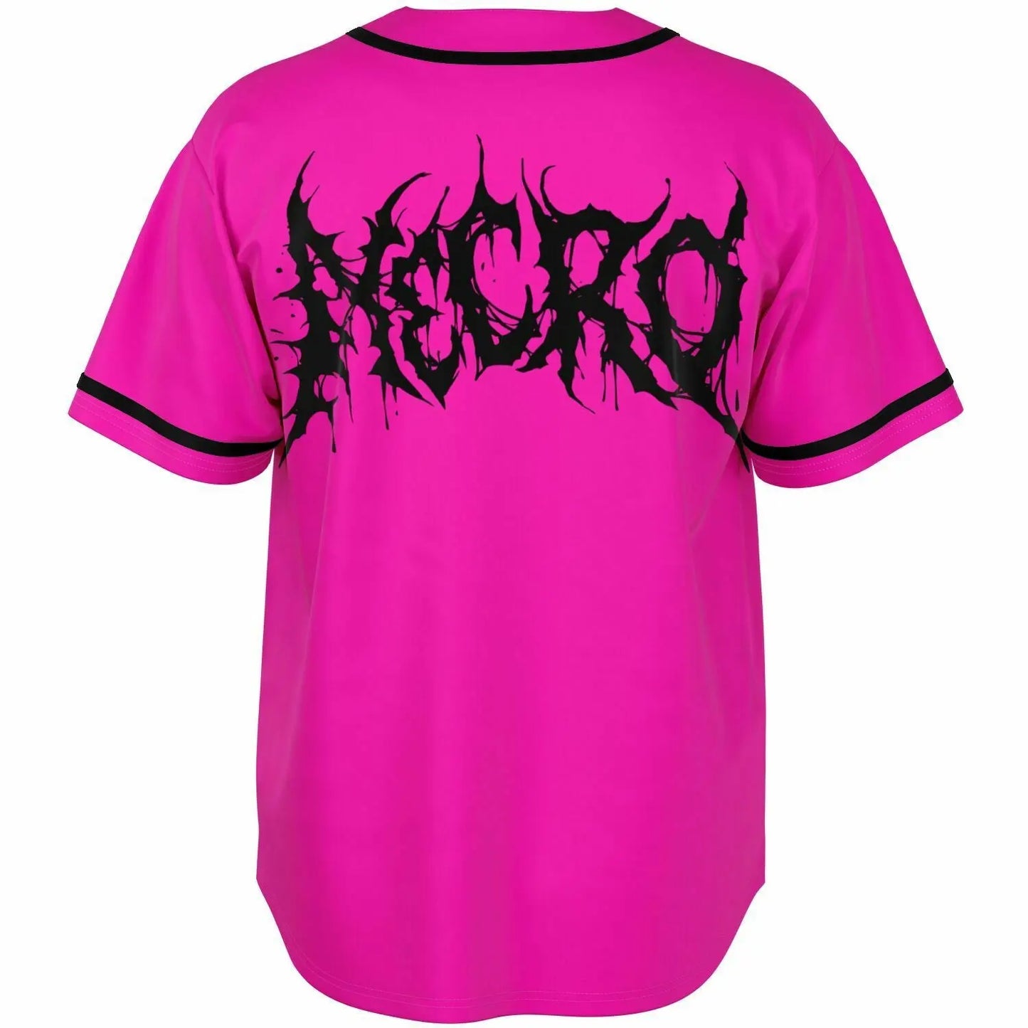 Necro - Death Metal Logo - Baseball Jersey NECRO SUPER STORE