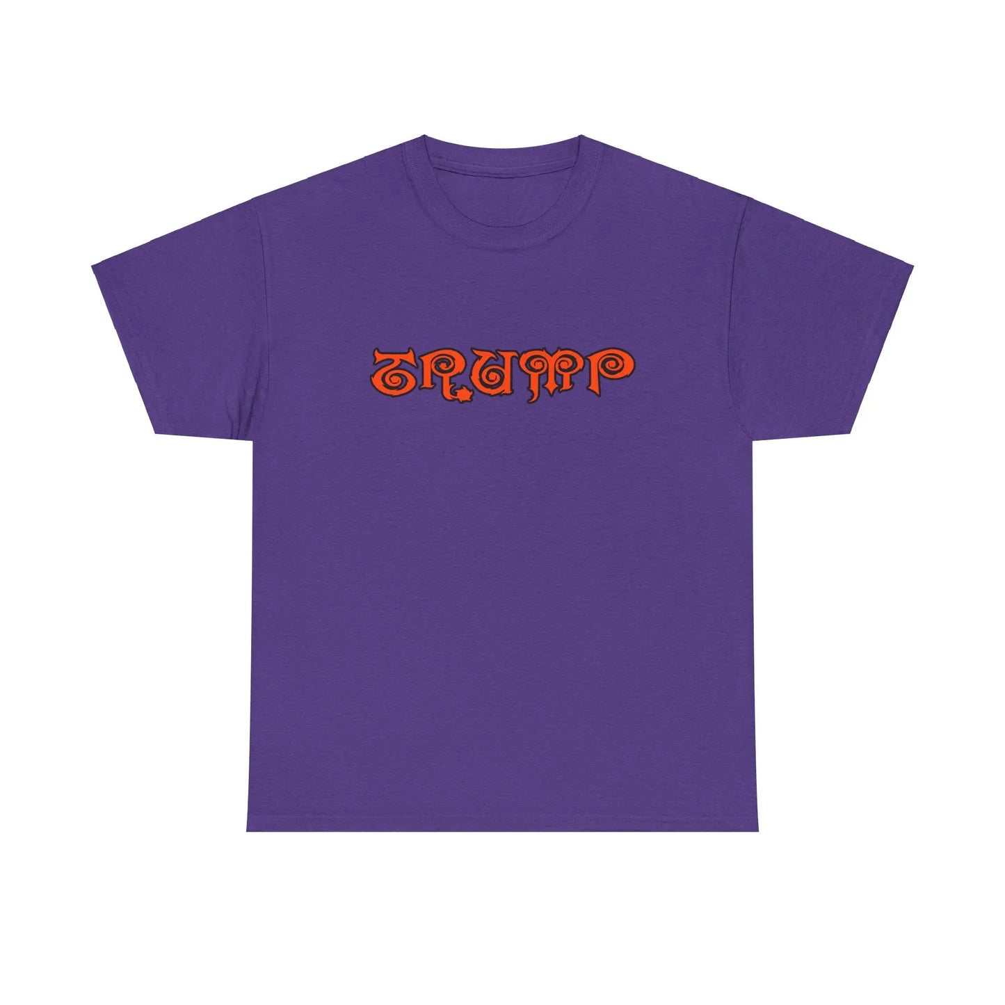 Trump - Necro Gothic Logo - Different Colors - Heavy Cotton Tee - Gilden 5000 Printify