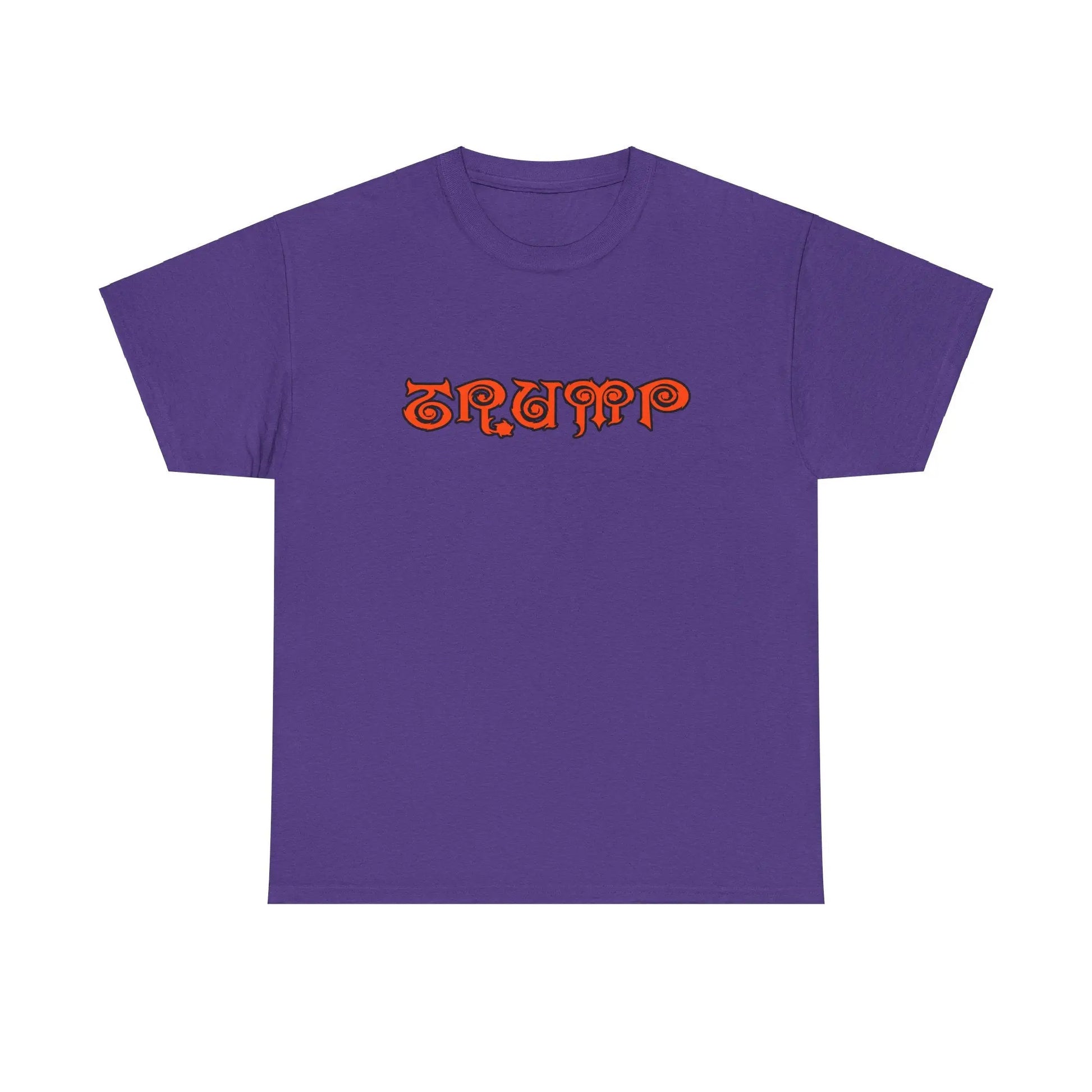 Trump - Necro Gothic Logo - Different Colors - Heavy Cotton Tee - Gilden 5000 Printify