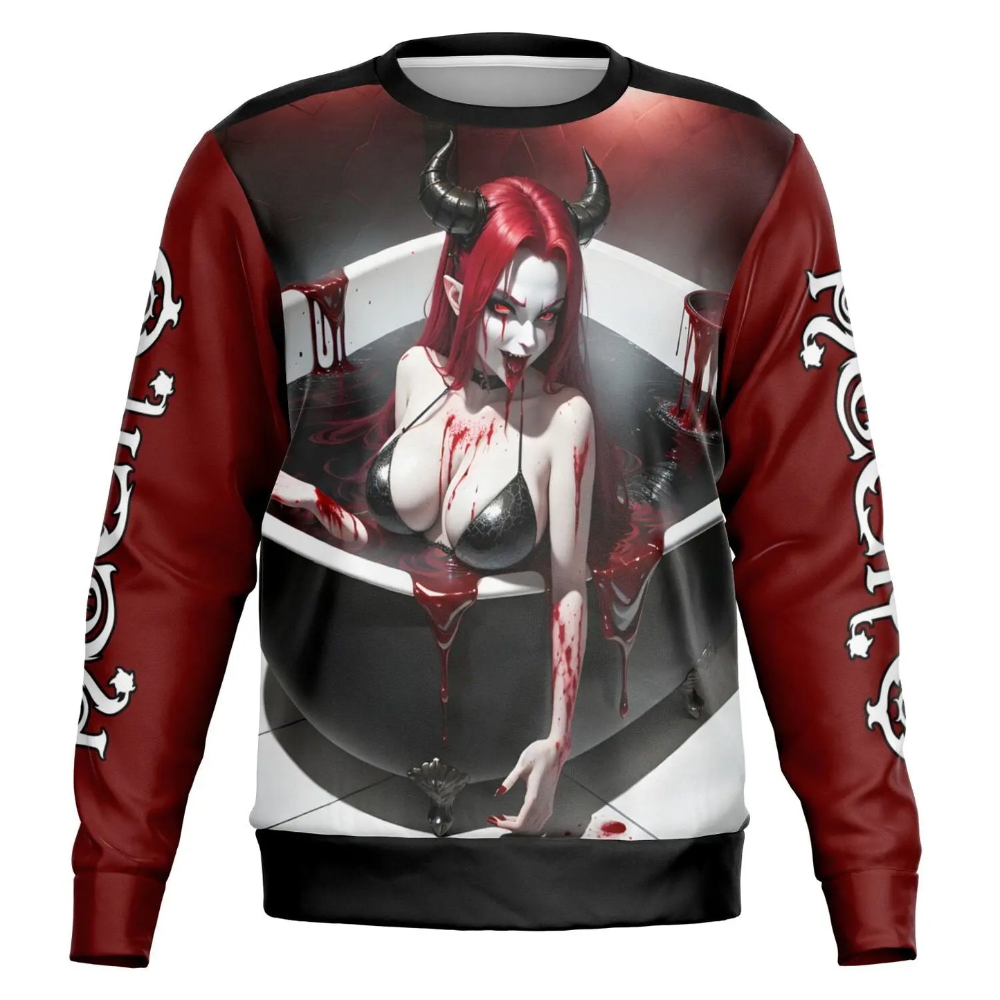 Necro - Evil Succubus - Fashion Sweatshirt NECRO SUPER STORE