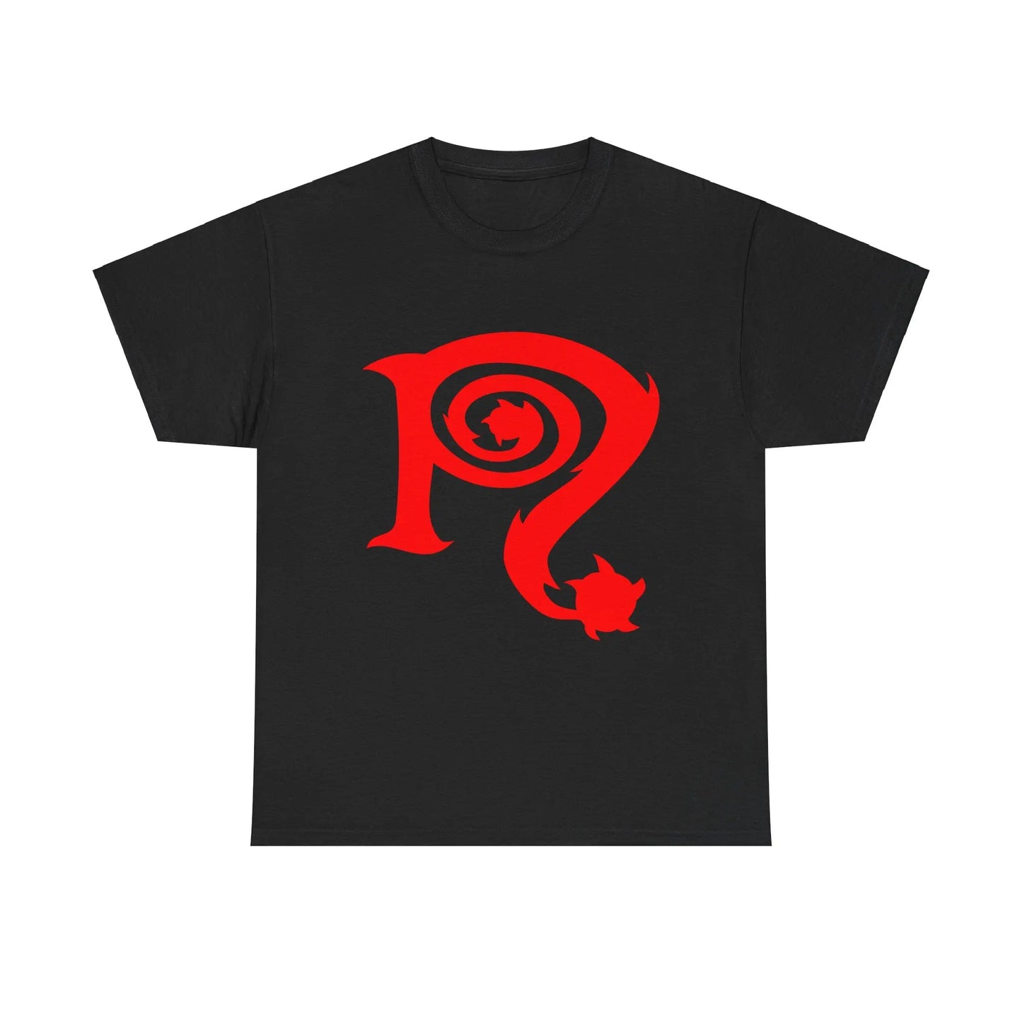 Necro - Red N Symbol - Heavy Cotton Tee - Gilden 5000 Printify