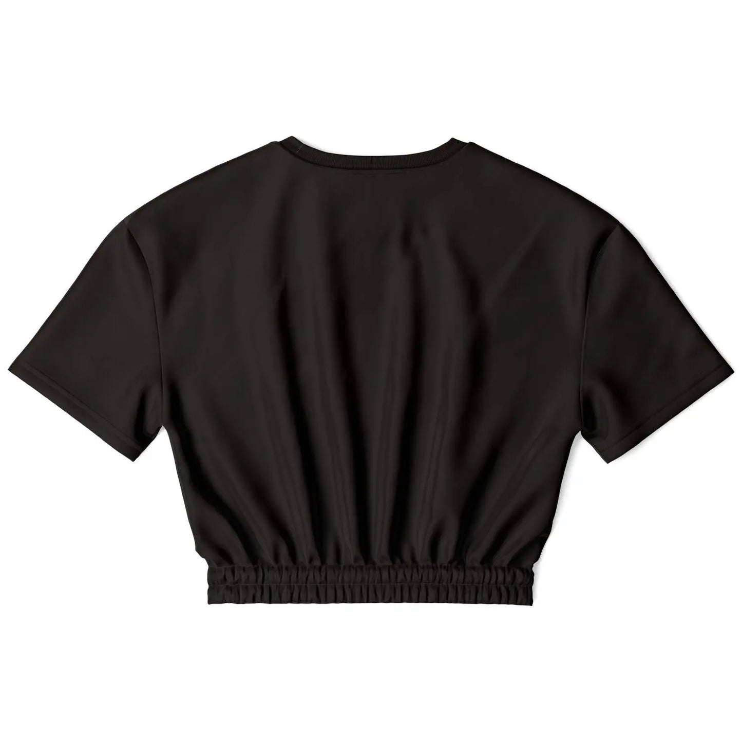 Necro - Red Logo - Evil Woman - Athletic Cropped Short Sleeve Sweatshirt NECRO SUPER STORE