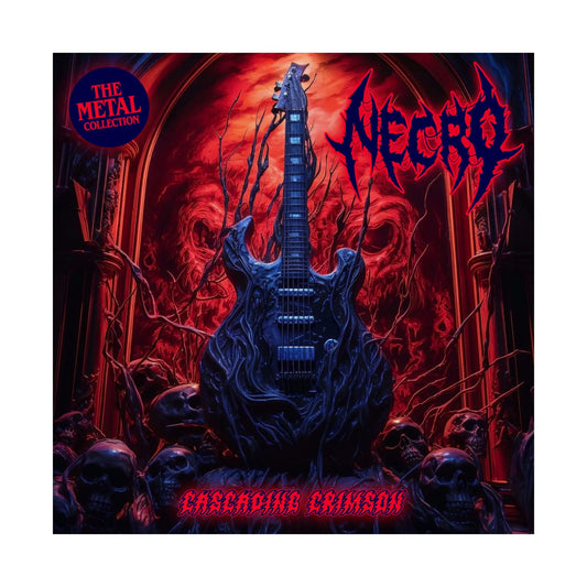 Necro - Cascading Crimson - Poster - NECRO SUPER STORE