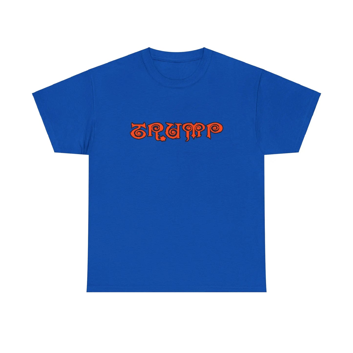 Trump - Necro Gothic Logo - Different Colors - Heavy Cotton Tee - Gilden 5000 Printify