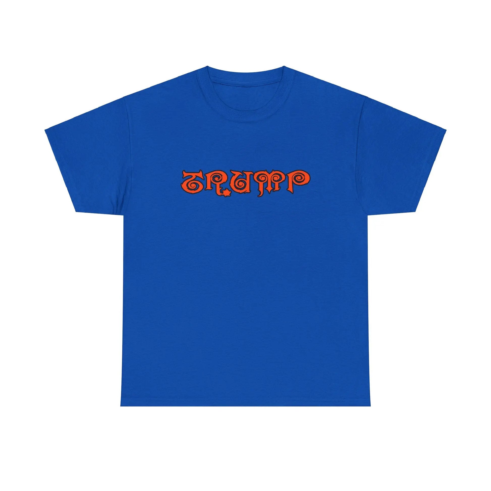 Trump - Necro Gothic Logo - Different Colors - Heavy Cotton Tee - Gilden 5000 Printify