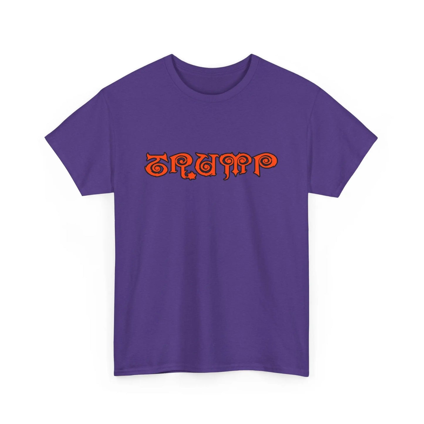 Trump - Necro Gothic Logo - Different Colors - Heavy Cotton Tee - Gilden 5000 Printify