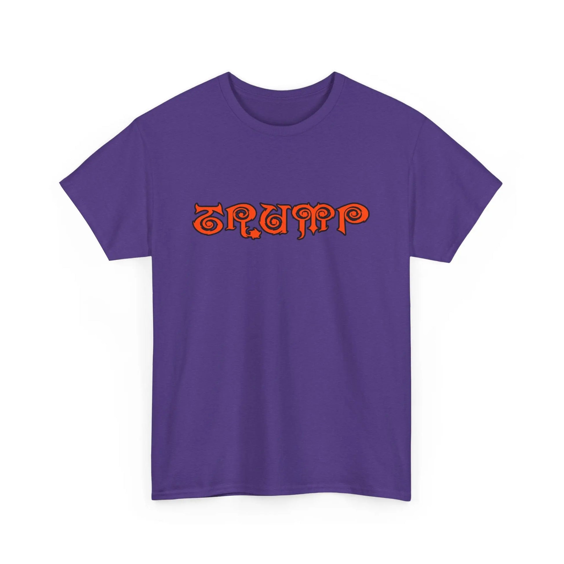 Trump - Necro Gothic Logo - Different Colors - Heavy Cotton Tee - Gilden 5000 Printify