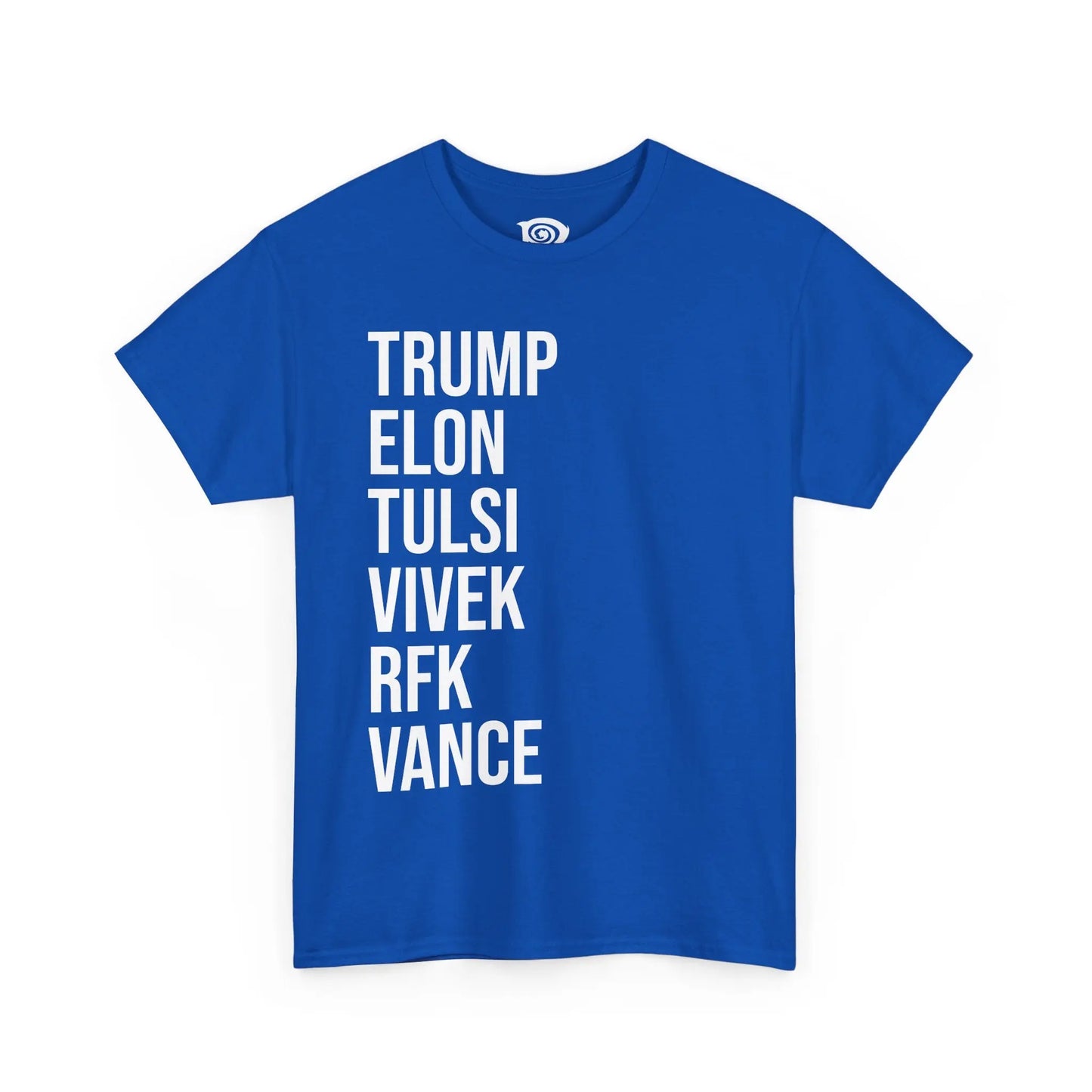 TRUMP - ELON - TULSI - VIVEK - RFK - VANCE - Heavy Cotton Tee - Gilden 5000 Printify