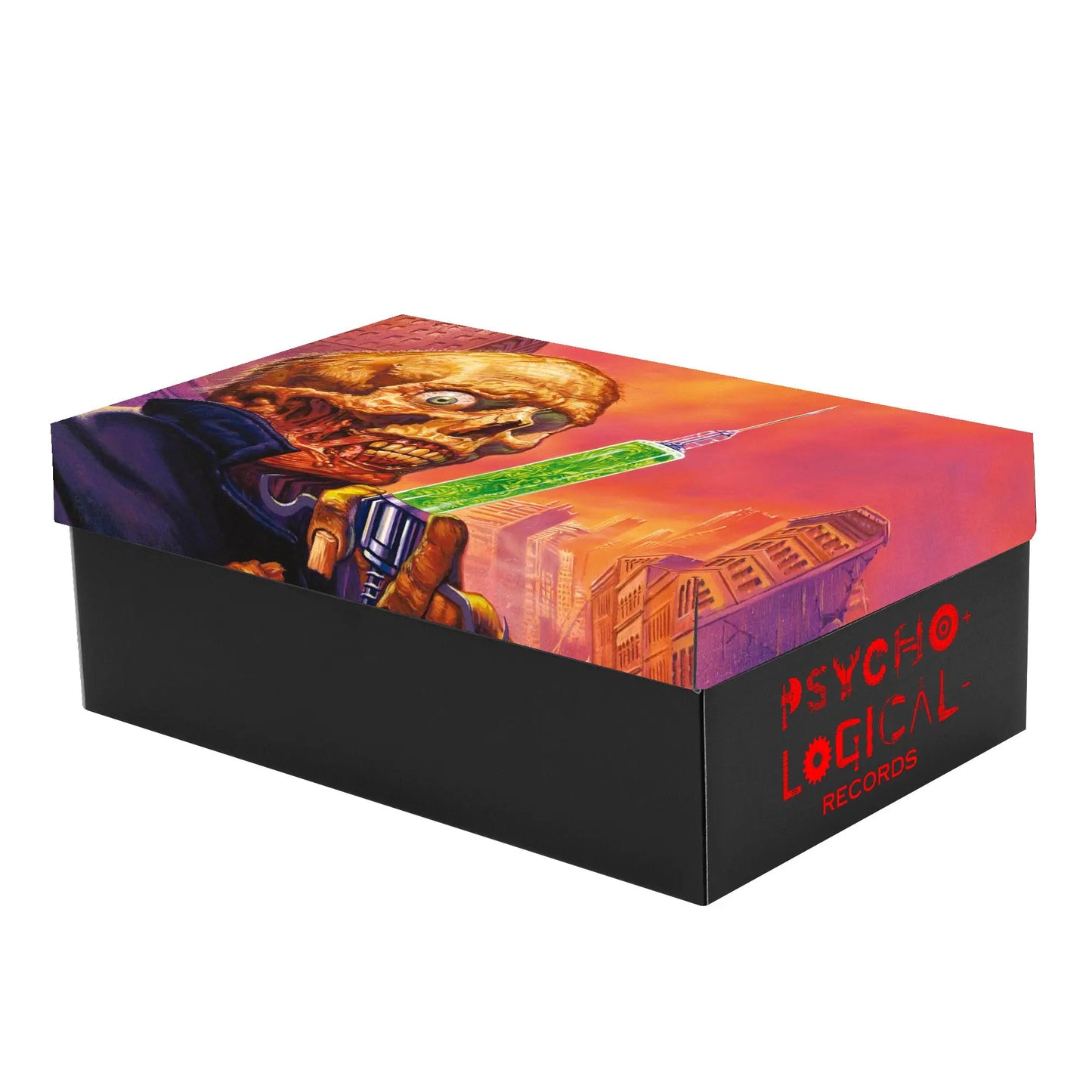Necro - The Pre-Fix For Death - Mens Low Top Leather Sneakers NECRO SUPER STORE