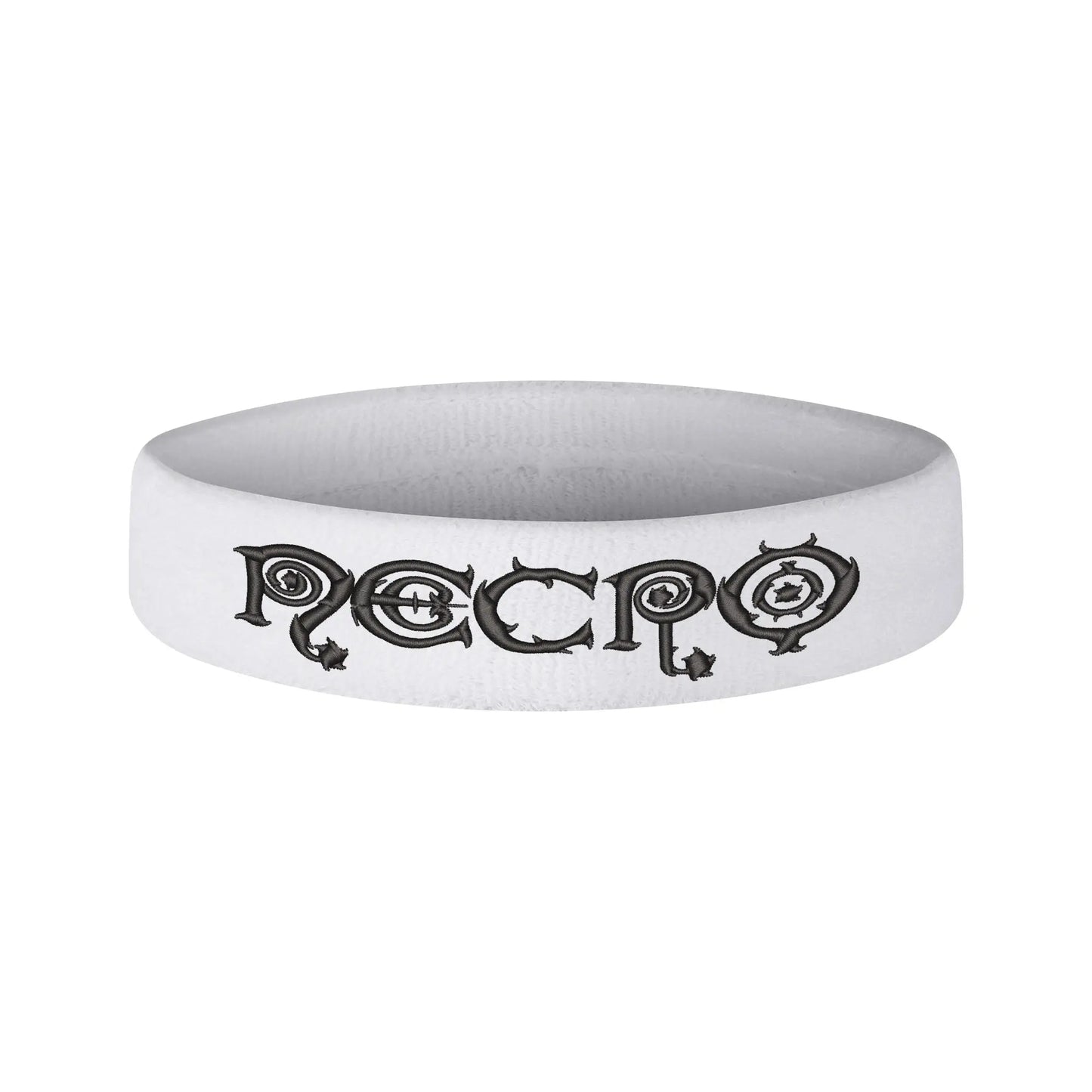 Necro - Logo - Embroidered Sports Headband - NECRO SUPER STORE