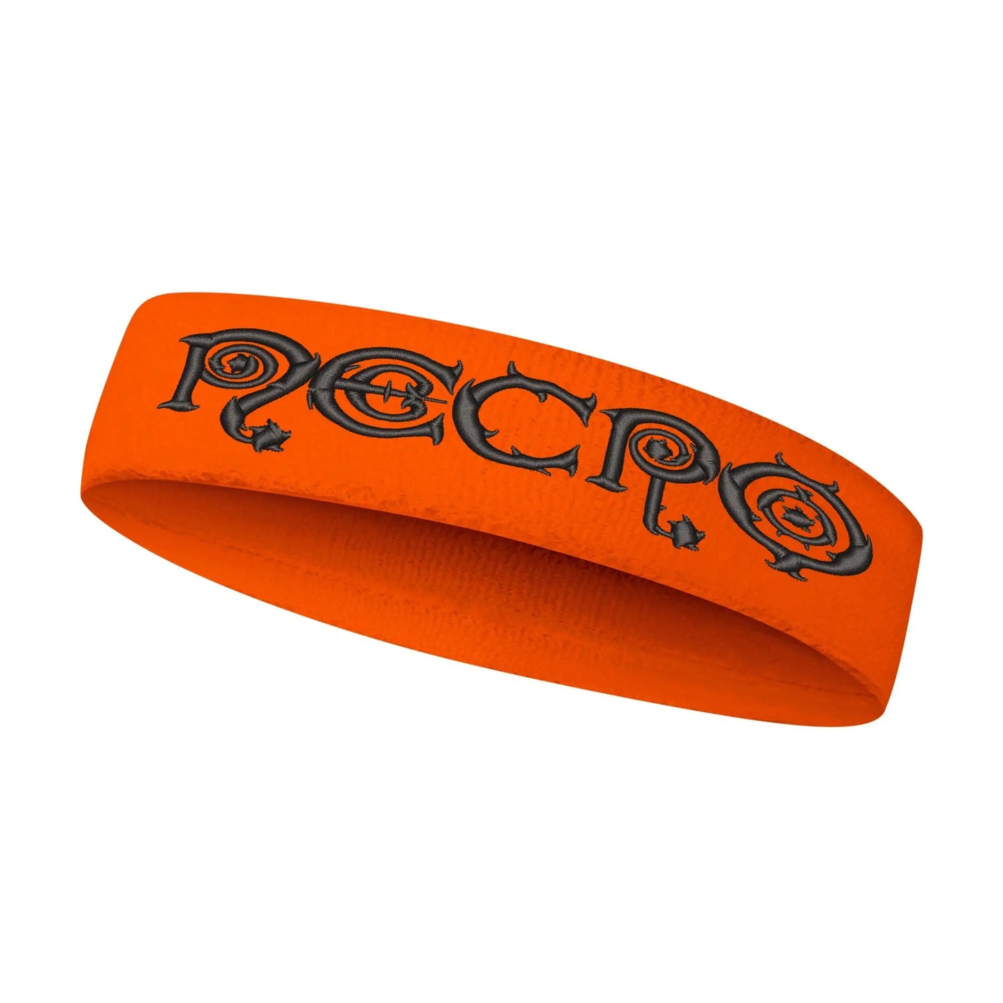Necro - Logo - Embroidered Sports Headband - NECRO SUPER STORE