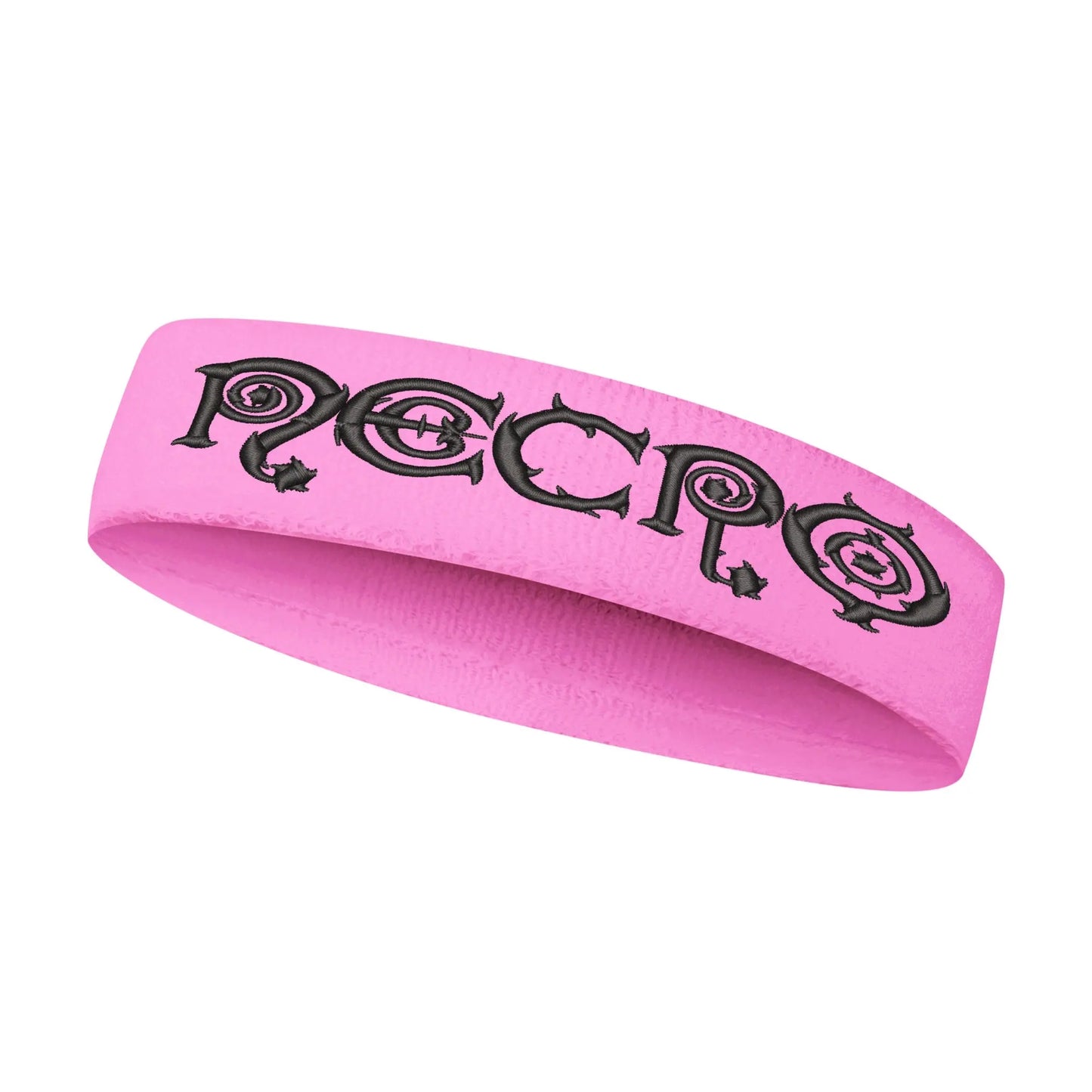 Necro - Logo - Embroidered Sports Headband - NECRO SUPER STORE