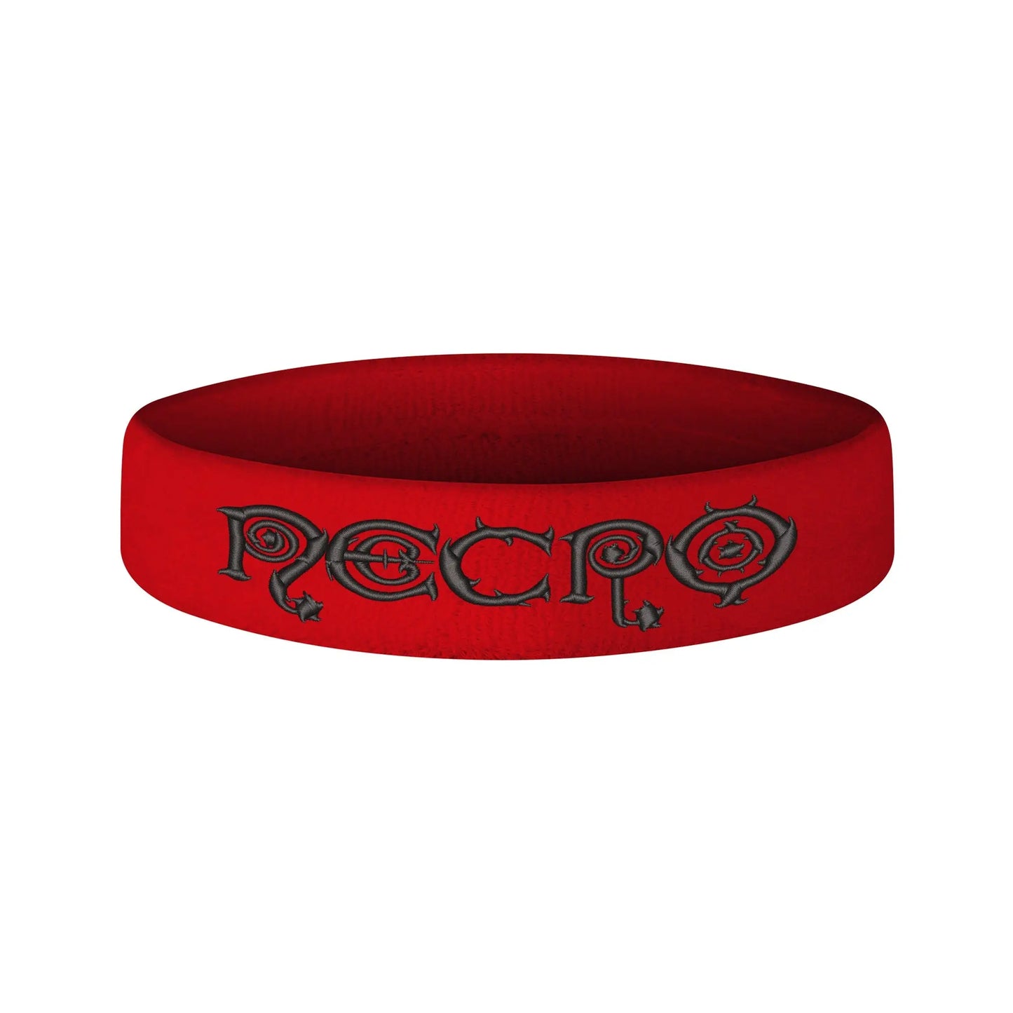 Necro - Logo - Embroidered Sports Headband - NECRO SUPER STORE