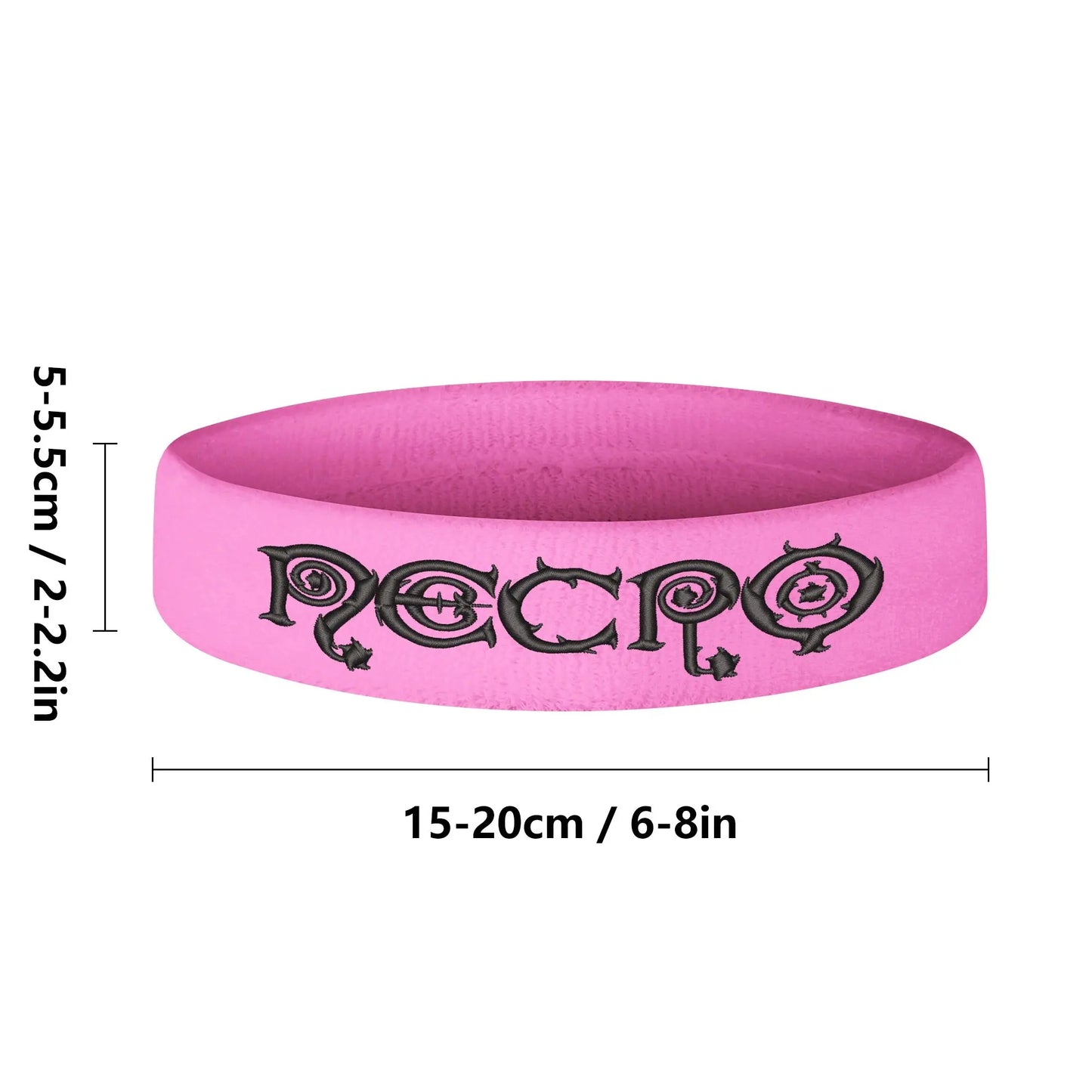 Necro - Logo - Embroidered Sports Headband - NECRO SUPER STORE