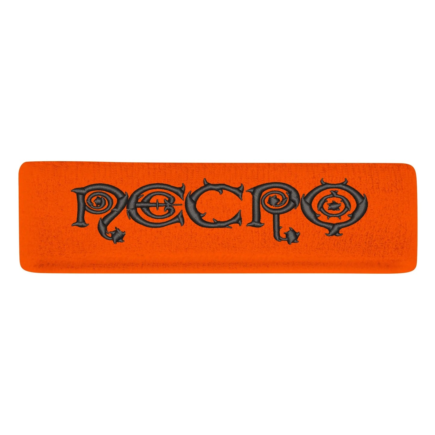 Necro - Logo - Embroidered Sports Headband - NECRO SUPER STORE