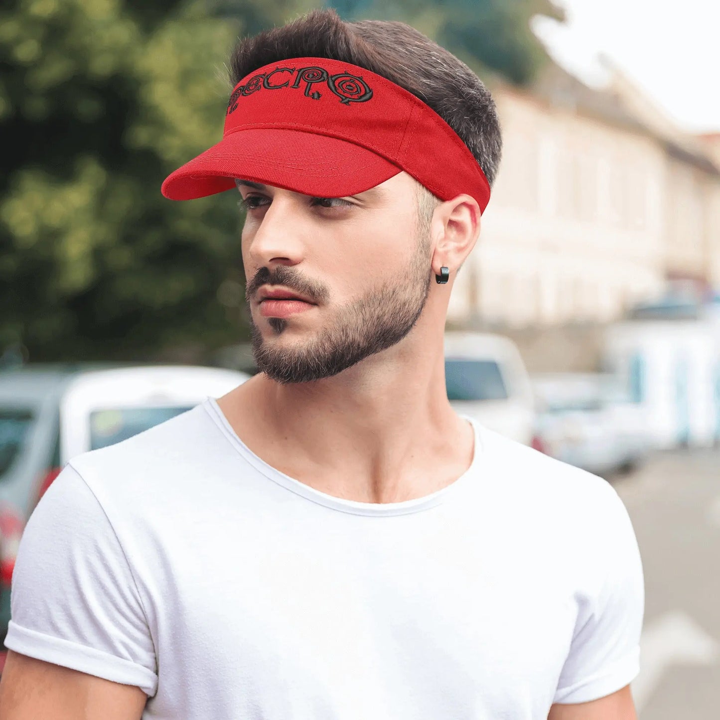 Necro - Logo - Embroidered Sun Visor Caps - NECRO SUPER STORE
