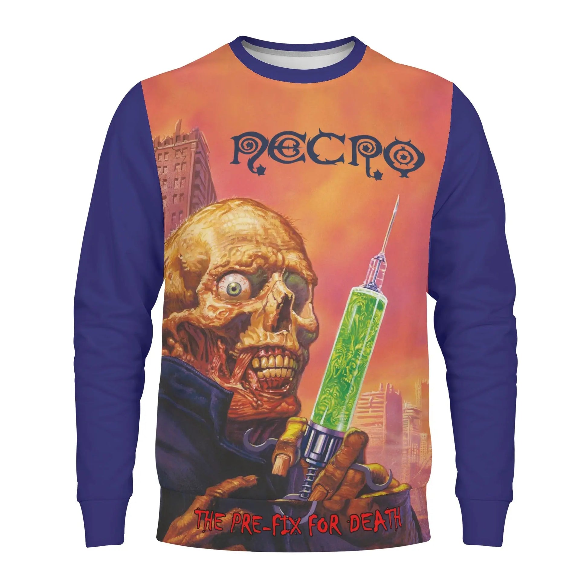 Necro - The Pre-Fix For Death - Kids All Over Print Sweater NECRO SUPER STORE