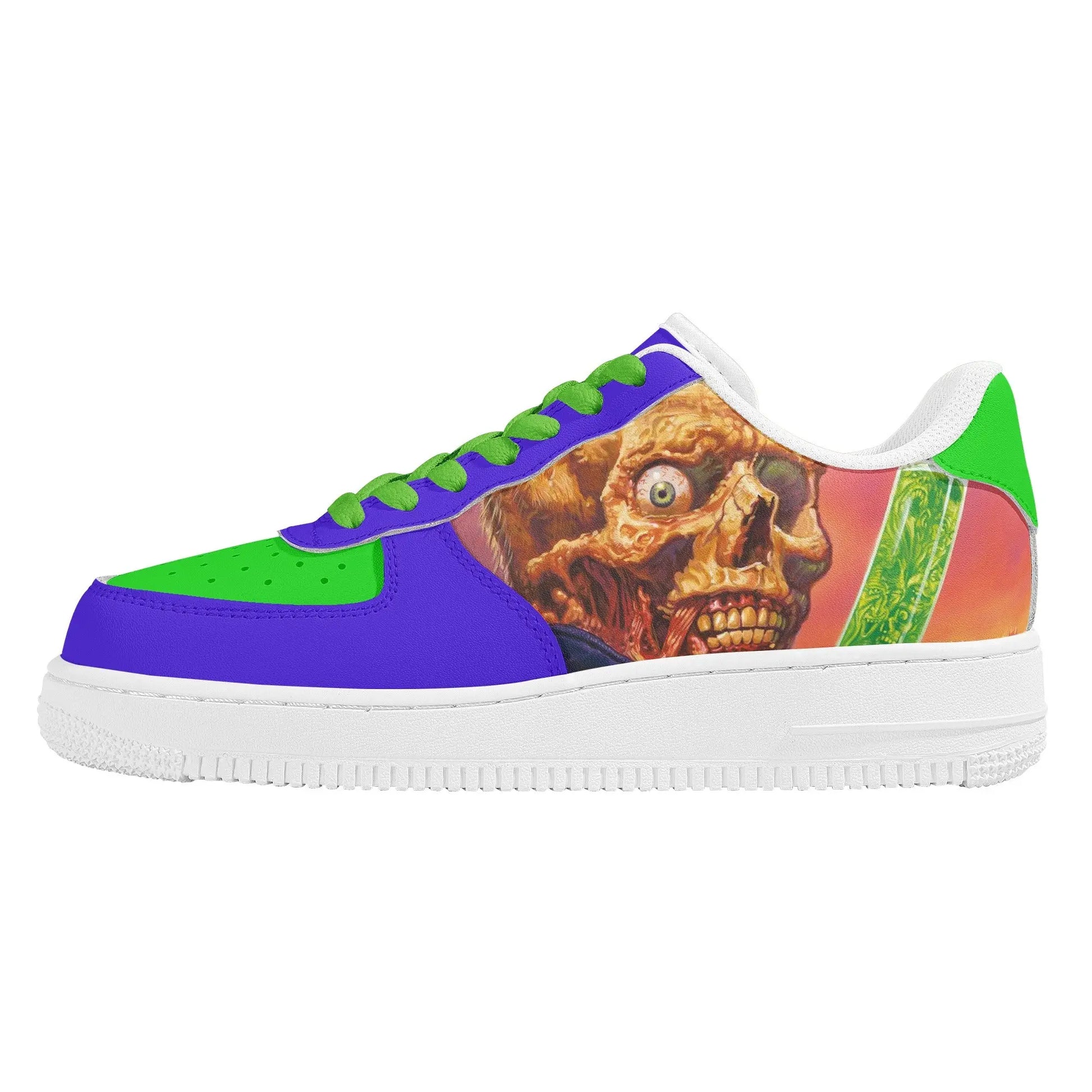 Necro - The Pre-Fix For Death - Mens Low Top Leather Sneakers NECRO SUPER STORE