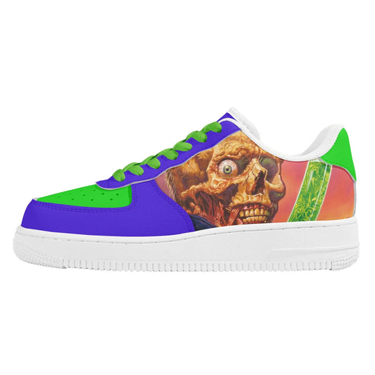 Necro - The Pre-Fix For Death - Mens Low Top Leather Sneakers NECRO SUPER STORE