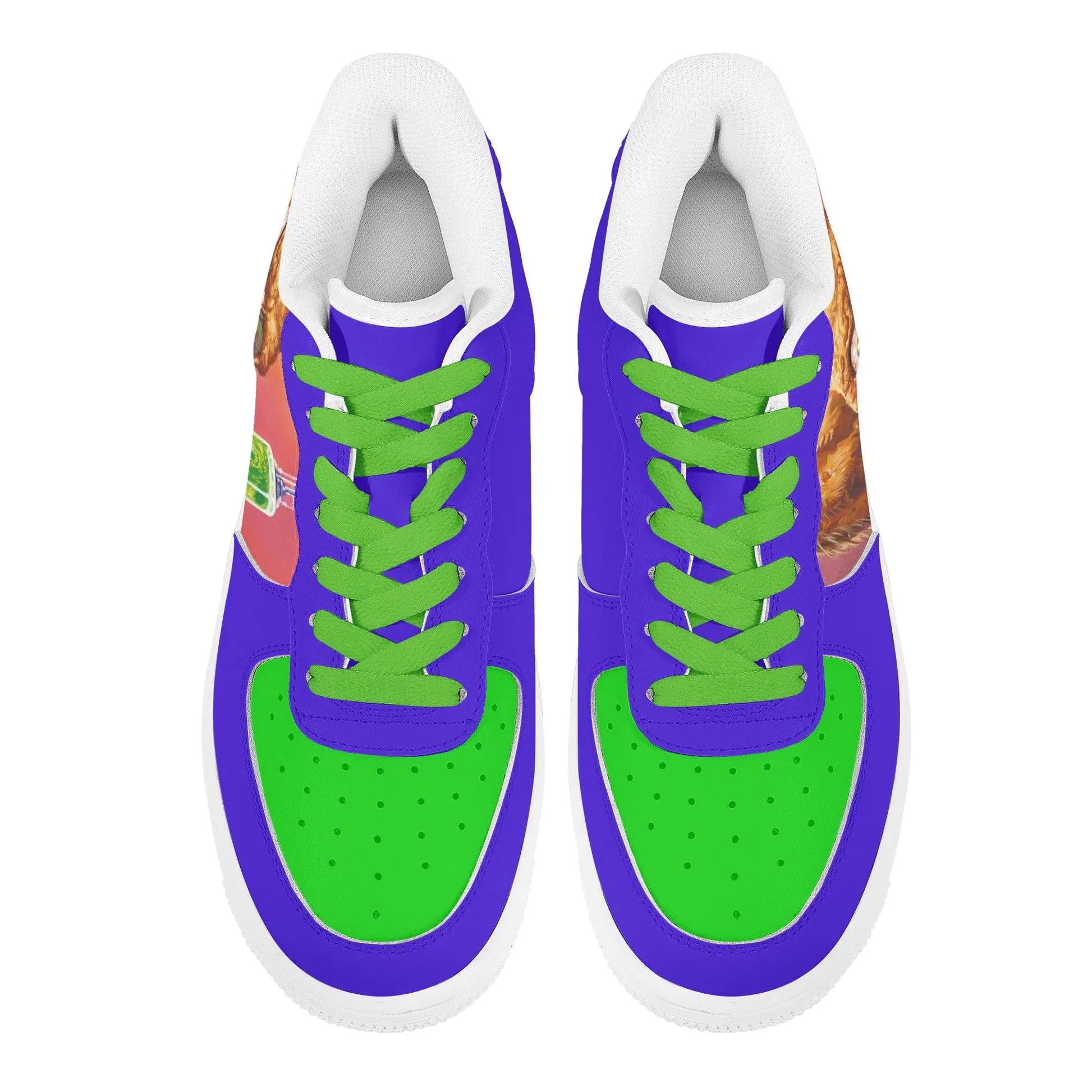 Necro - The Pre-Fix For Death - Mens Low Top Leather Sneakers NECRO SUPER STORE