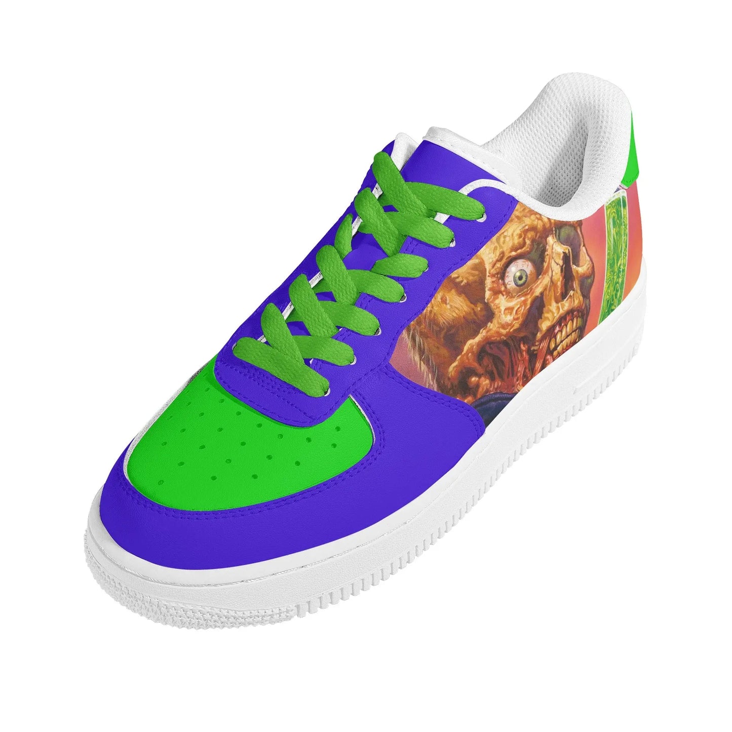 Necro - The Pre-Fix For Death - Mens Low Top Leather Sneakers NECRO SUPER STORE