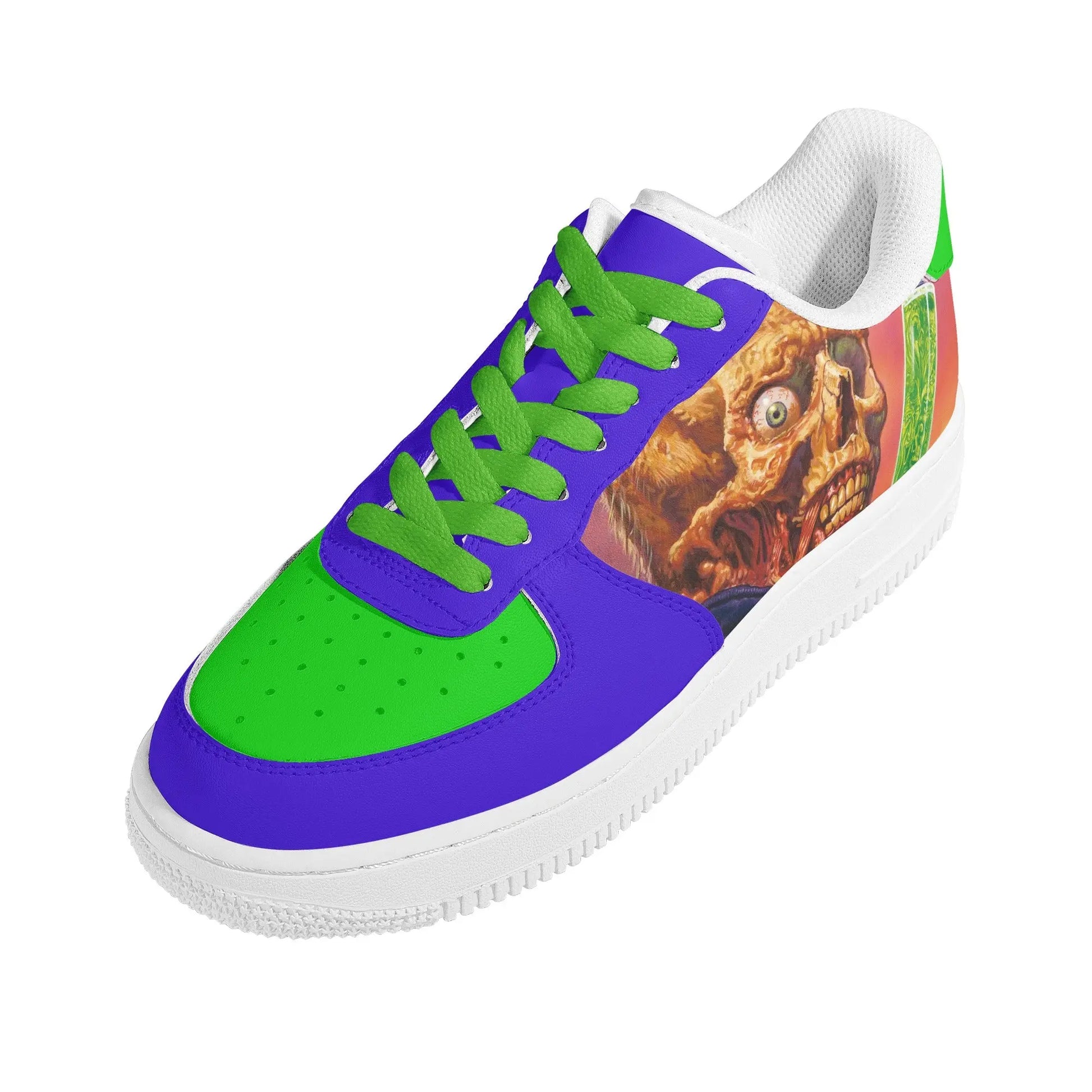 Necro - The Pre-Fix For Death - Mens Low Top Leather Sneakers NECRO SUPER STORE