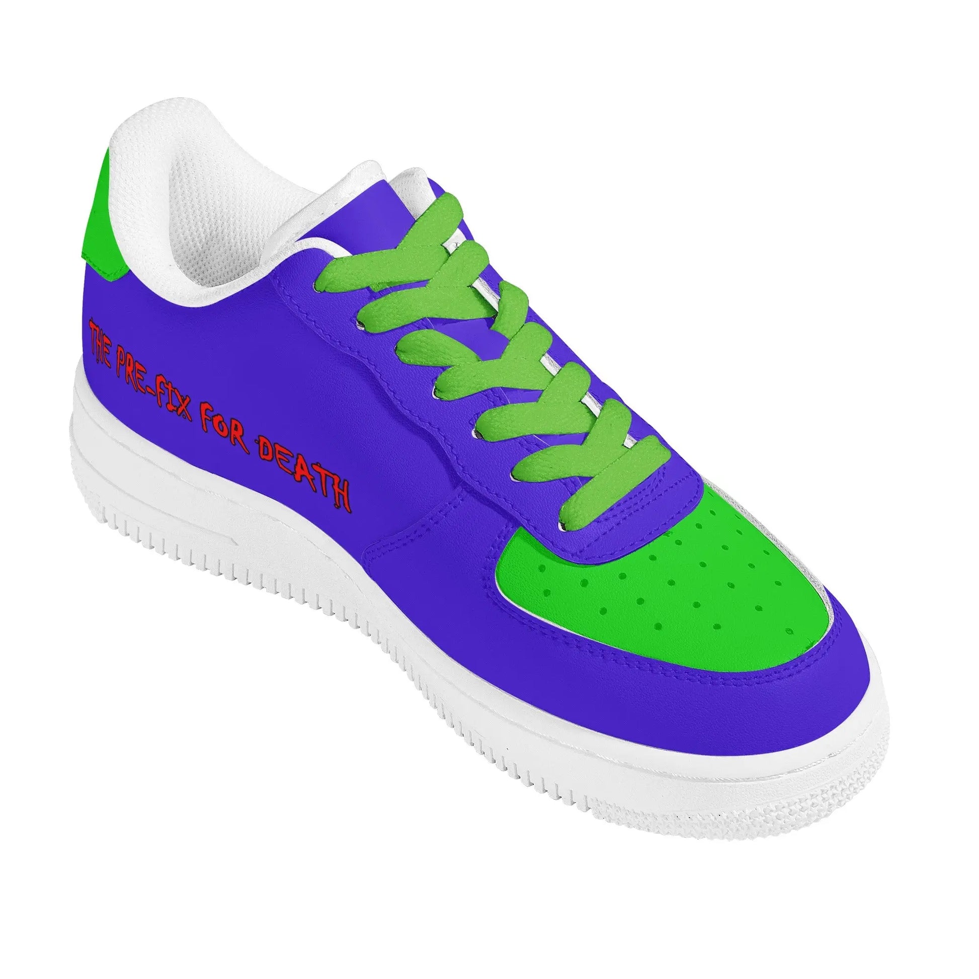 Necro - The Pre-Fix For Death - Mens Low Top Leather Sneakers NECRO SUPER STORE