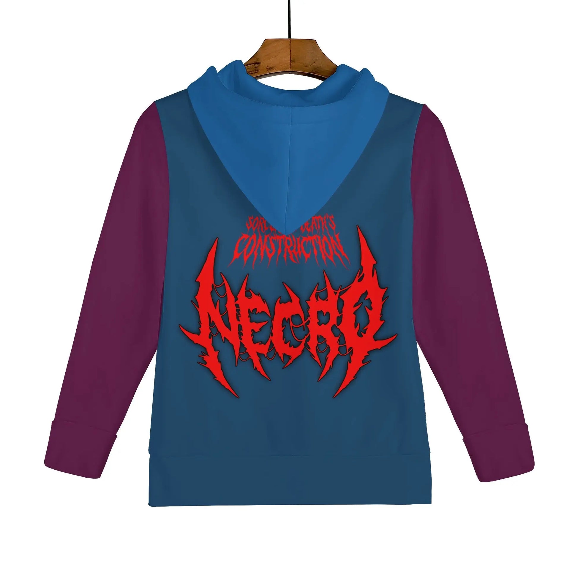 Necro - Sorcerer Of Death's Construction - Children ALL Over Print Zip Hoodie NECRO SUPER STORE