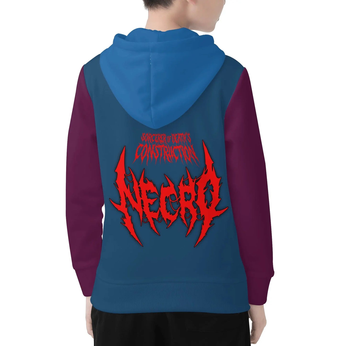 Necro - Sorcerer Of Death's Construction - Children ALL Over Print Zip Hoodie NECRO SUPER STORE