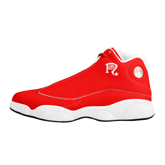 Necro - Dope6 - Red/Wht - Mens Basketball Sneakers
