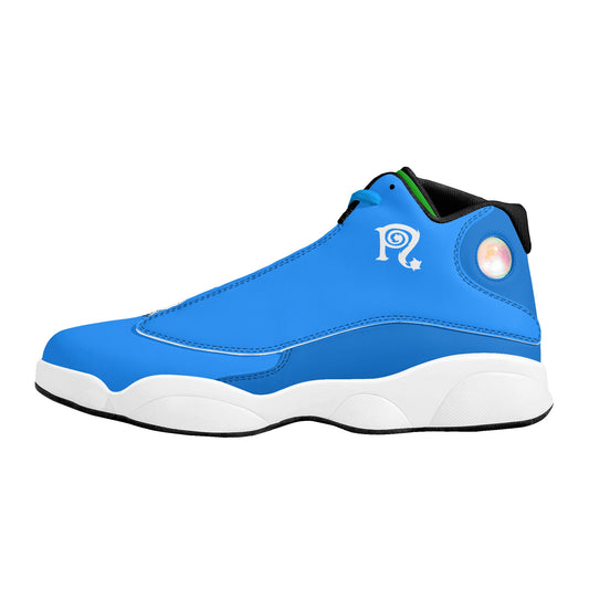Necro - Dope6 - Blue/Green/Wht - Mens Basketball Sneakers