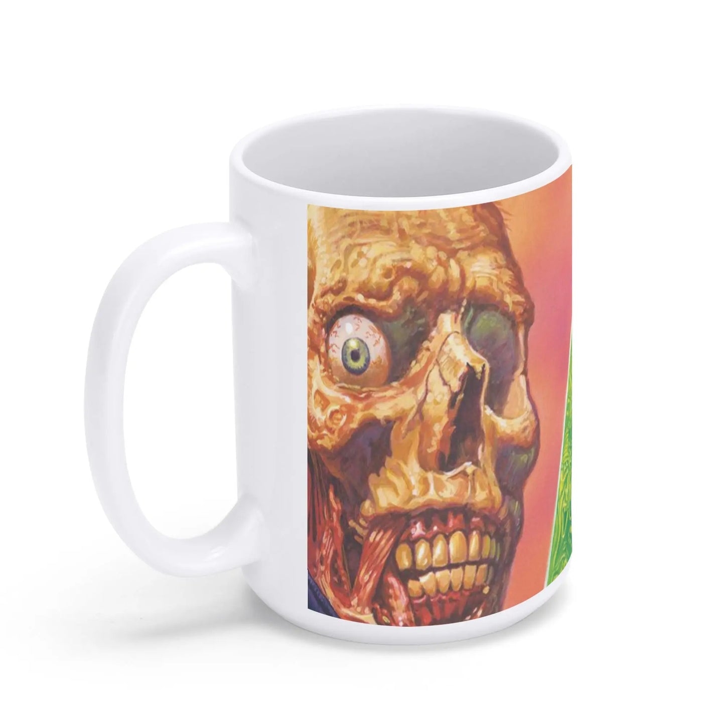 Necro - The Pre-Fix For Death - All Over Printing White Mug NECRO SUPER STORE
