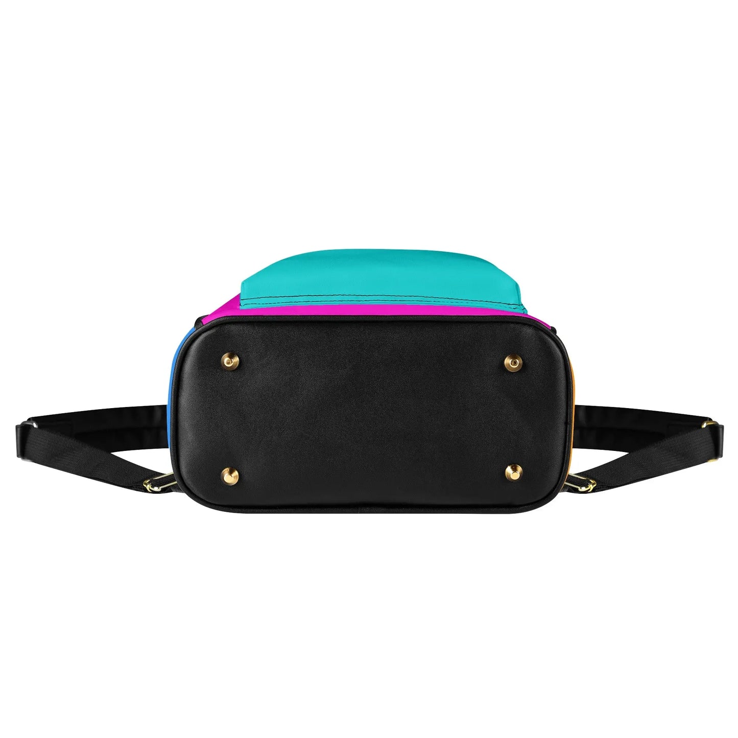 Necro - Black N / Multi Color - Womens Casual Backpack NECRO SUPER STORE