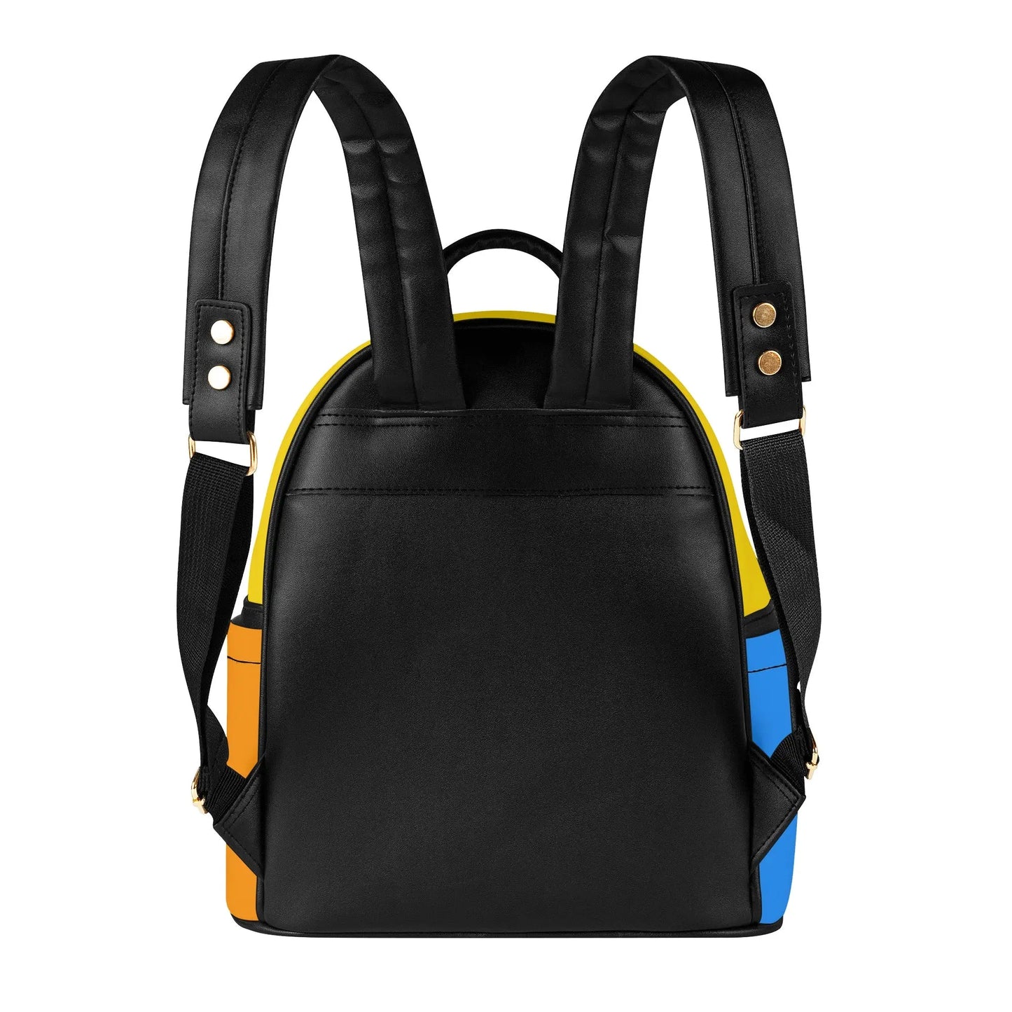 Necro - Black N / Multi Color - Womens Casual Backpack NECRO SUPER STORE
