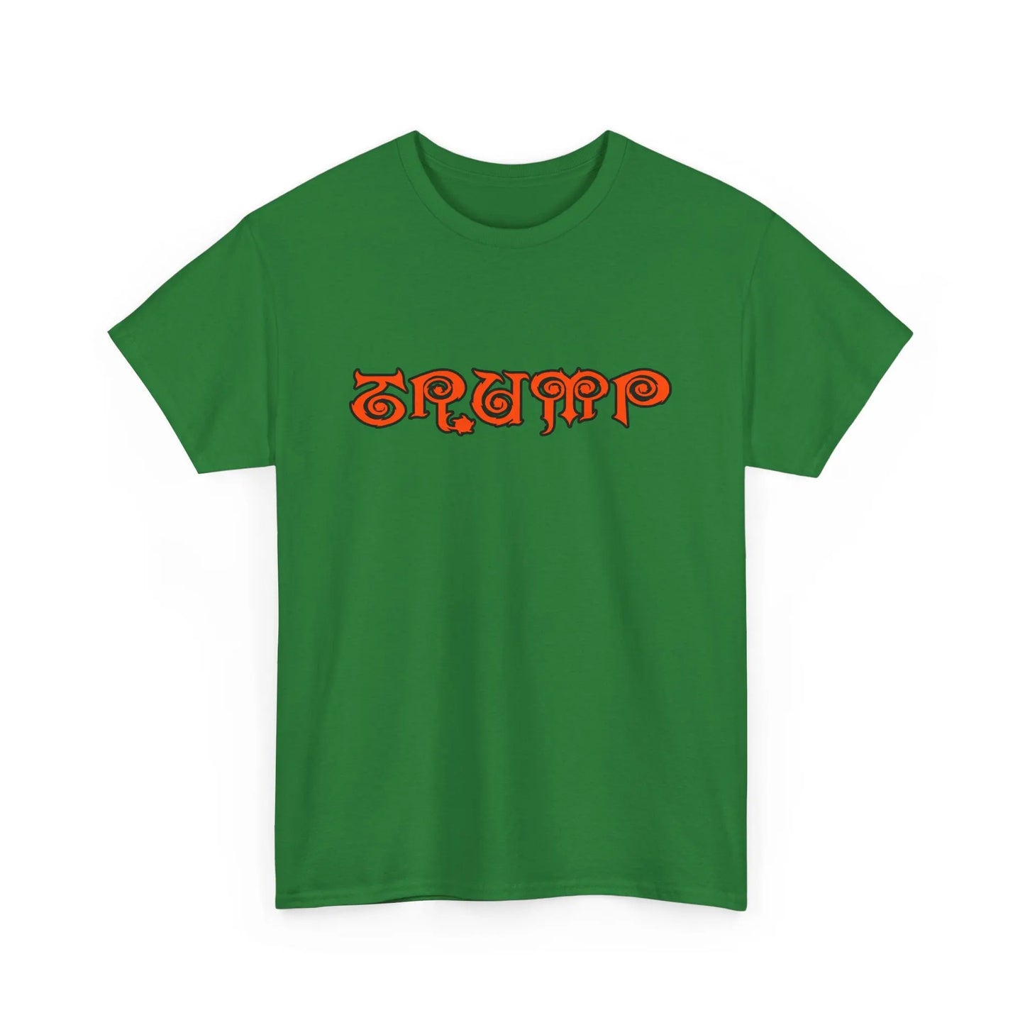 Trump - Necro Gothic Logo - Different Colors - Heavy Cotton Tee - Gilden 5000 Printify