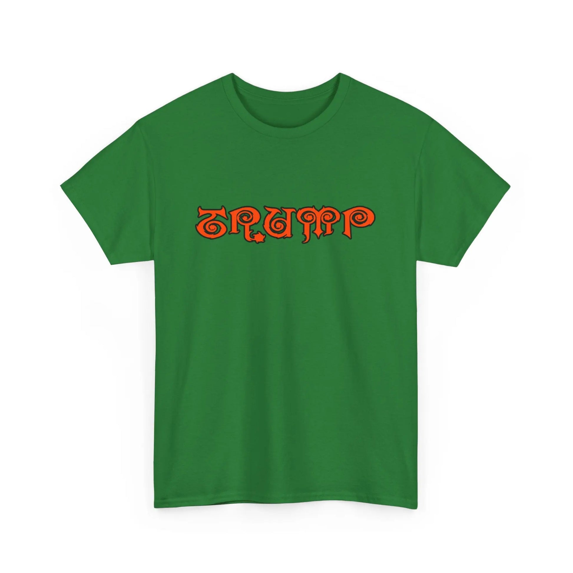 Trump - Necro Gothic Logo - Different Colors - Heavy Cotton Tee - Gilden 5000 Printify