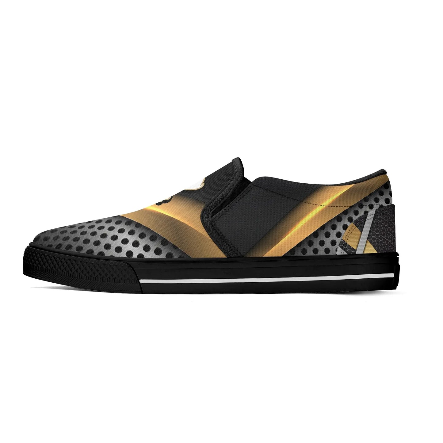Necro - New Years - Rubber Slip On Shoes popcustoms