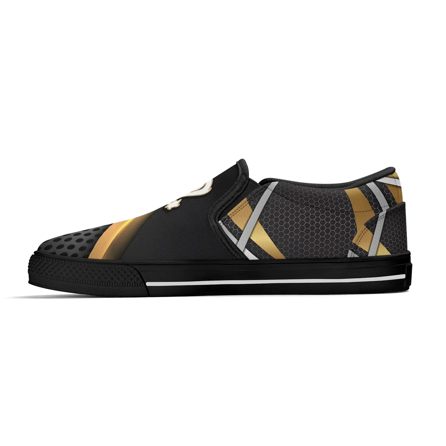 Necro - New Years - Rubber Slip On Shoes popcustoms