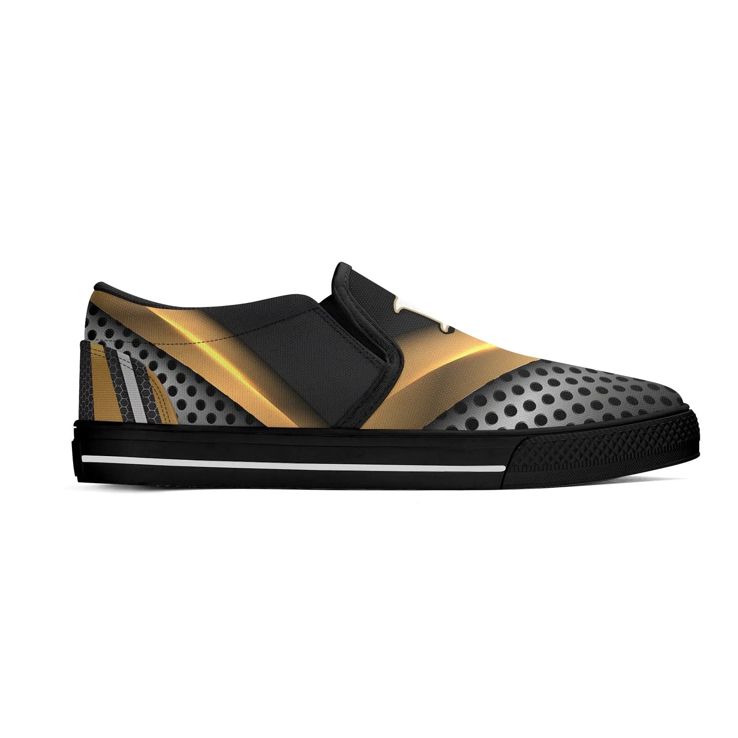 Necro - New Years - Rubber Slip On Shoes popcustoms