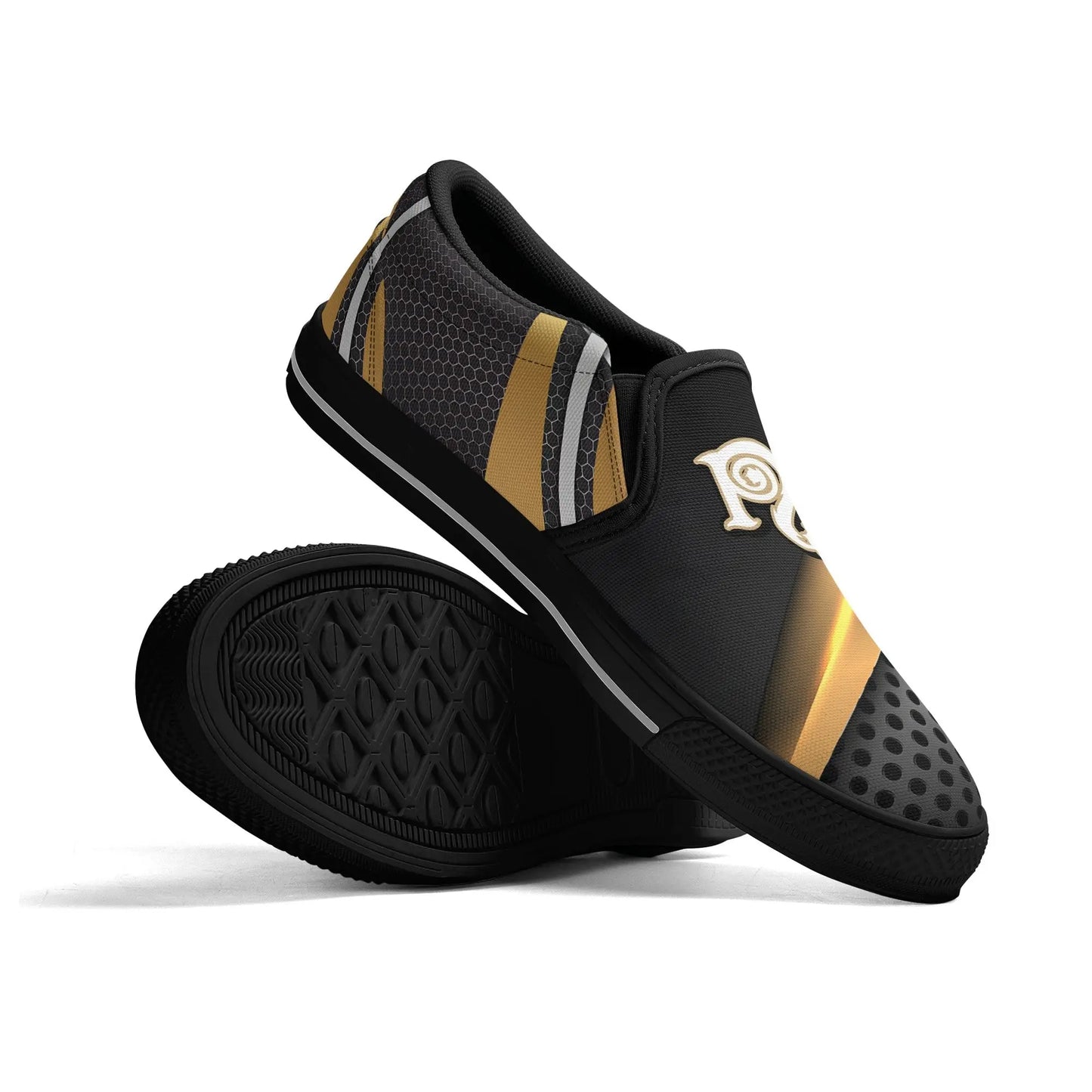 Necro - New Years - Rubber Slip On Shoes popcustoms