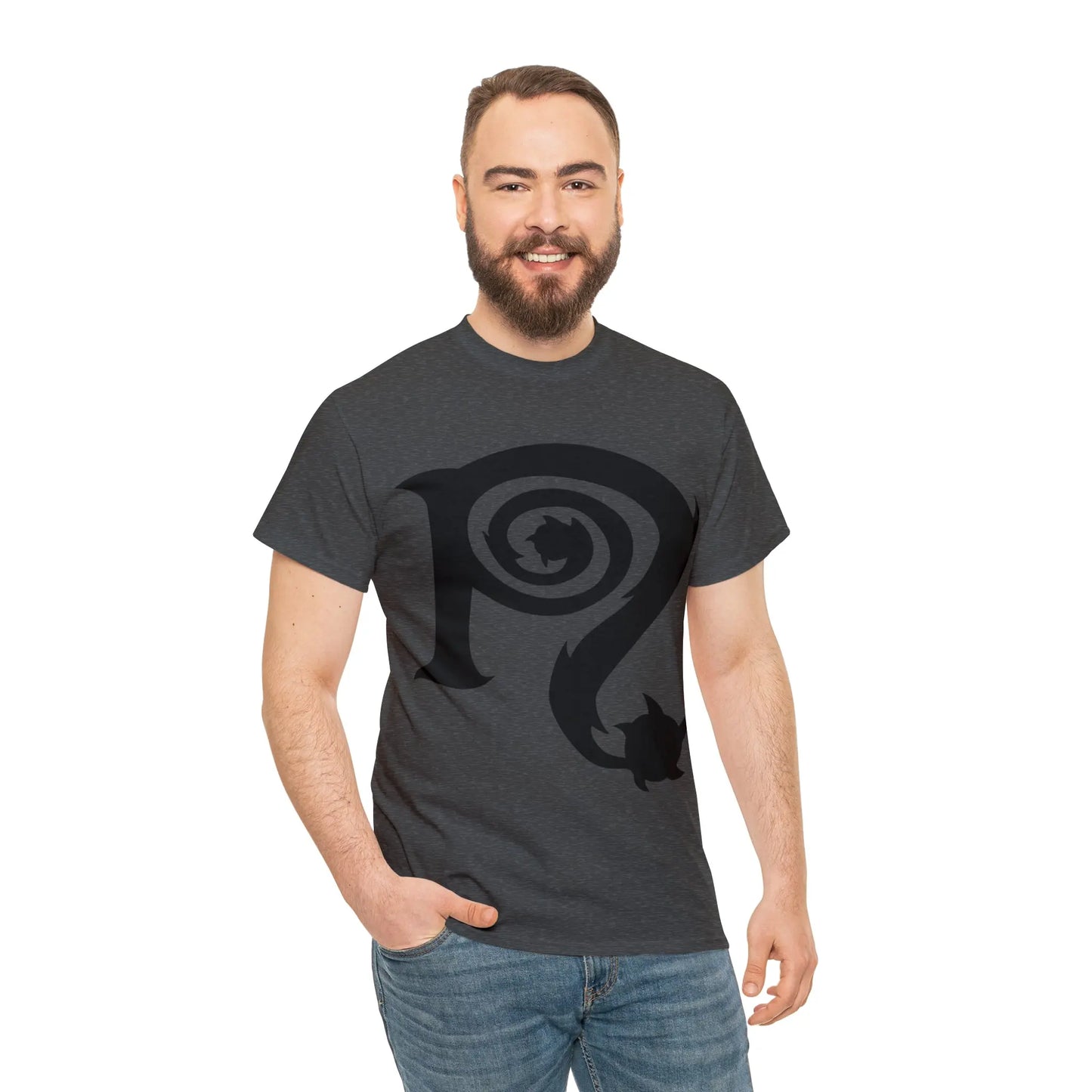 Necro - Black N Symbol - Heavy Cotton Tee - Gilden 5000 - NECRO SUPER STORE