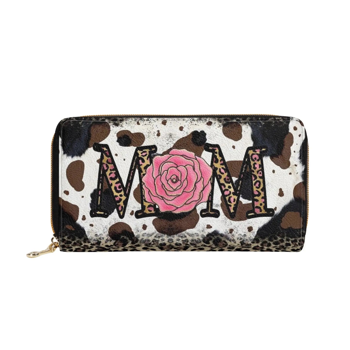 Necro - MOM - Leather Zipper Wallet popcustoms