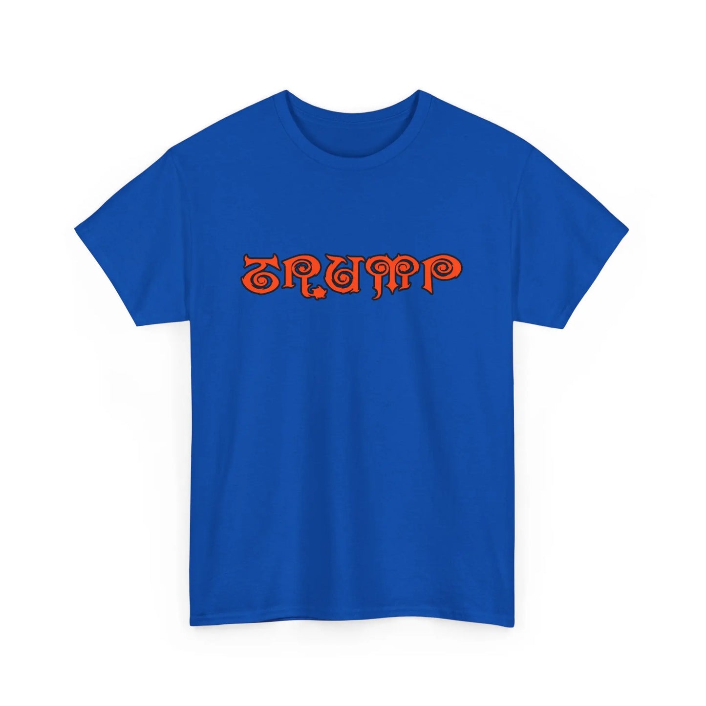 Trump - Necro Gothic Logo - Different Colors - Heavy Cotton Tee - Gilden 5000 Printify