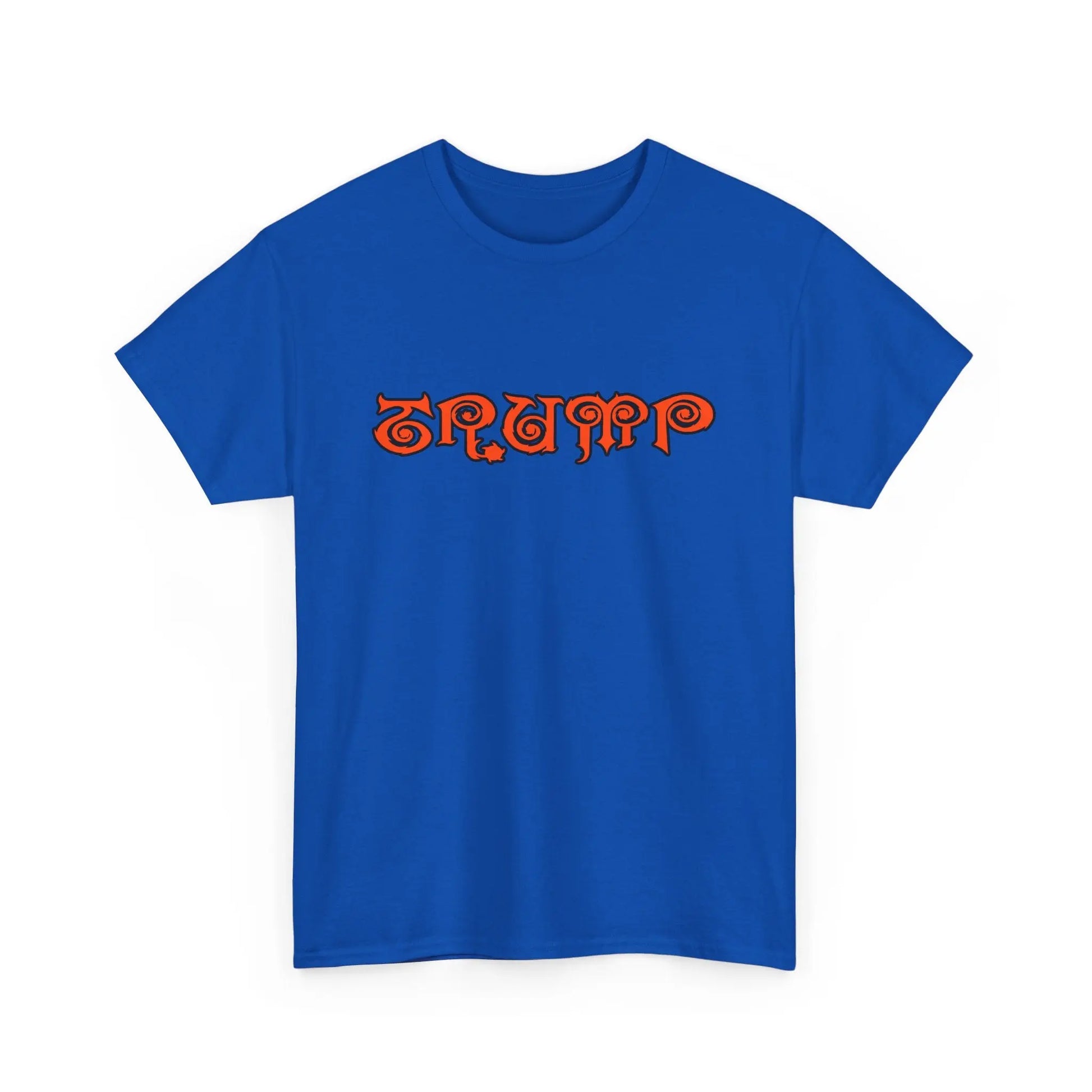 Trump - Necro Gothic Logo - Different Colors - Heavy Cotton Tee - Gilden 5000 Printify