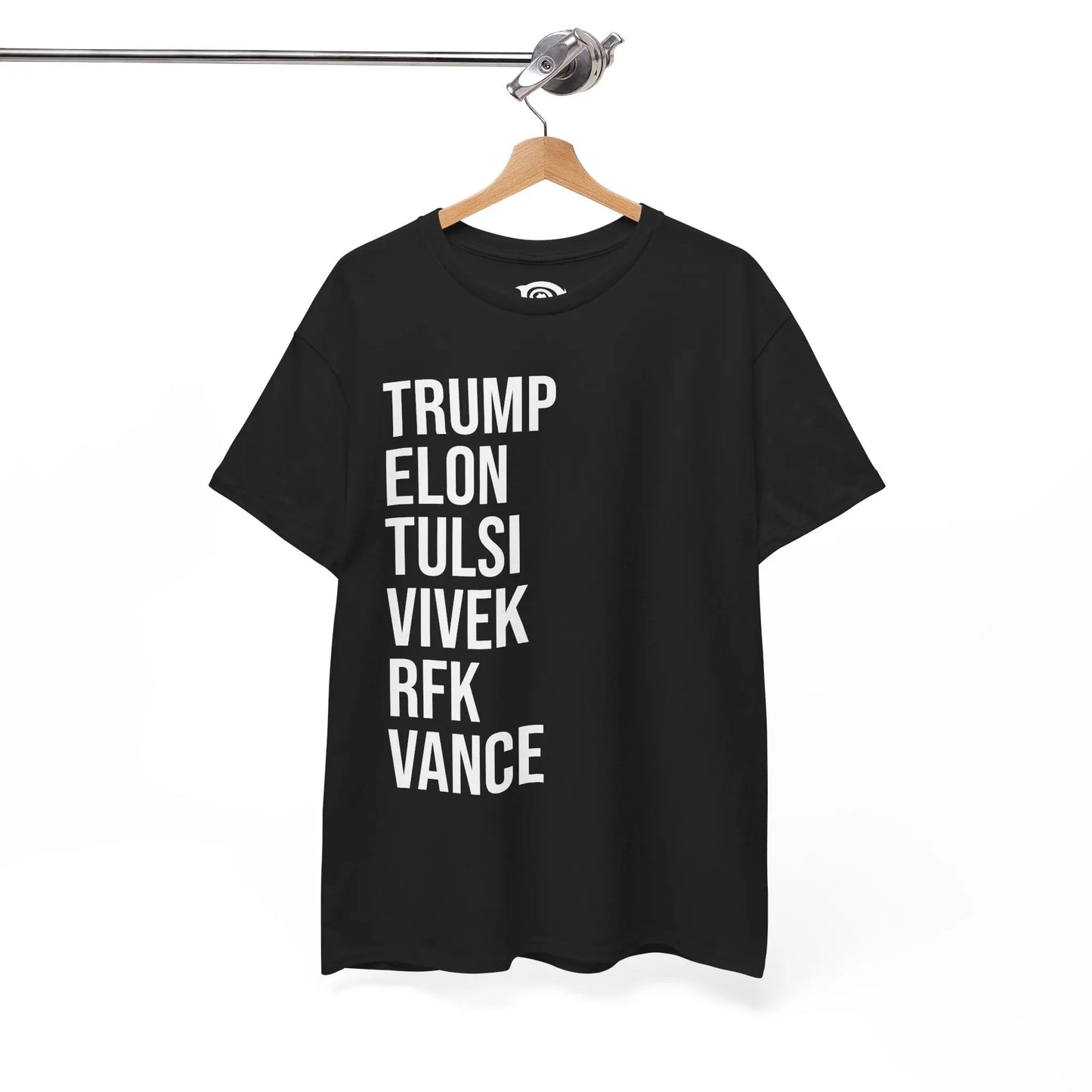 TRUMP - ELON - TULSI - VIVEK - RFK - VANCE - Heavy Cotton Tee - Gilden 5000 Printify