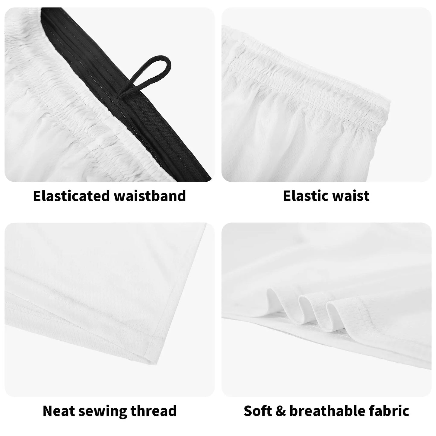Necro - Black - Mens Mesh Basketball Track Shorts NECRO SUPER STORE