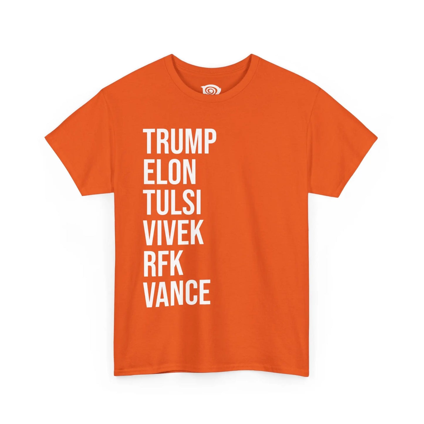 TRUMP - ELON - TULSI - VIVEK - RFK - VANCE - Heavy Cotton Tee - Gilden 5000 Printify