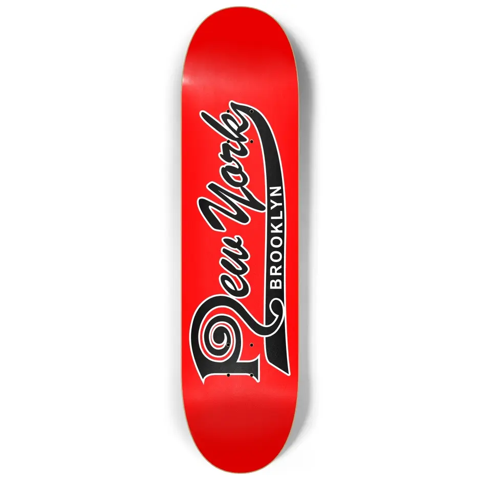Necro - Red/Blk/W - Newyork Brooklyn - Skateboard NECRO SUPER STORE
